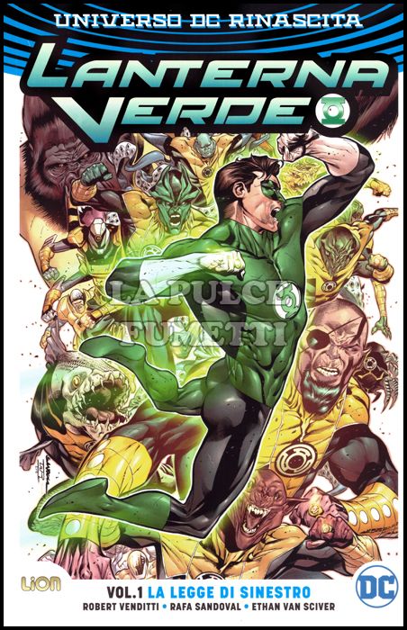 RINASCITA COLLECTION - LANTERNA VERDE #     1: LA LEGGE DI SINESTRO